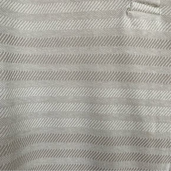 Men's Covington Beige short sleeve collared Polo Shirt neutral size large - Picture 10 of 12